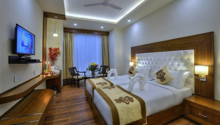 Bedroom 4, Hotel Seven Hills Tower, Agra
