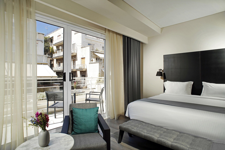 Bedroom 3, Lozenge Hotel, Attica