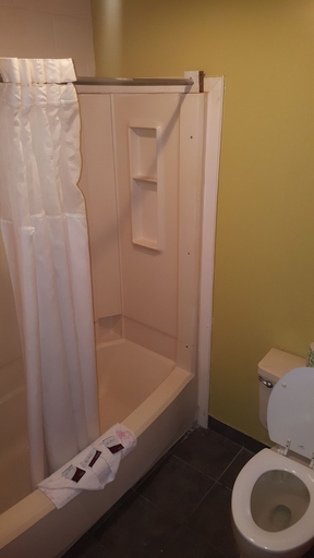 Bathroom 3, Budget Inn, Washington