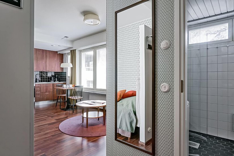 Bathroom 4, Forenom Serviced Apartments Espoo Tapiola, Uusimaa