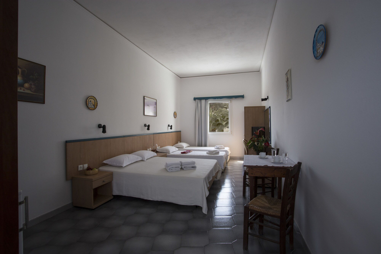Bedroom 4, Sunrise Studios in Perissa, South Aegean