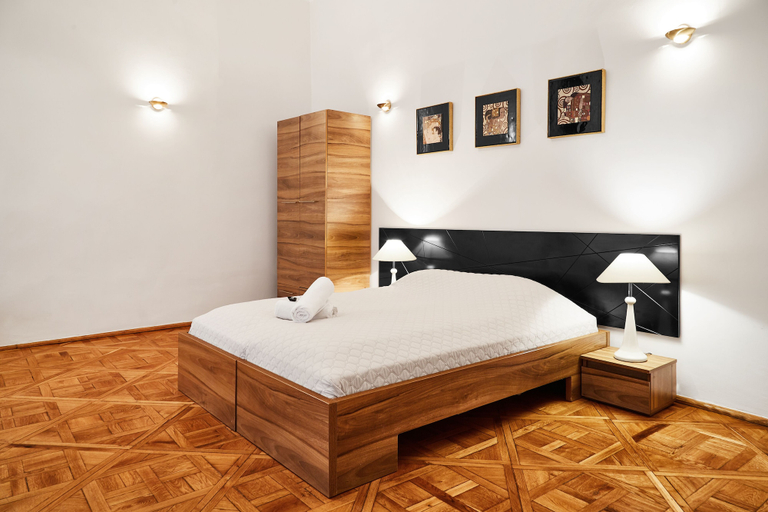 Bedroom 2, Krakow For You Budget, Kraków City