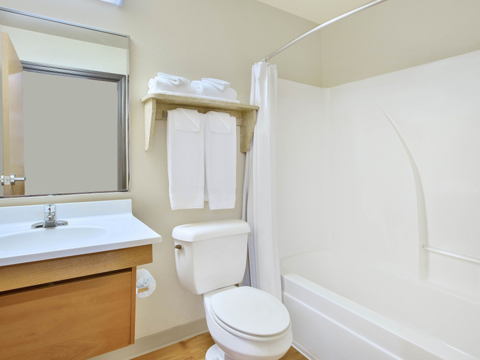 Bathroom 4, WoodSpring Suites Harlingen, Cameron