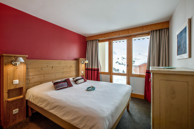 Bedroom 3, Pierre & Vacances Residence les Nereides, Savoie