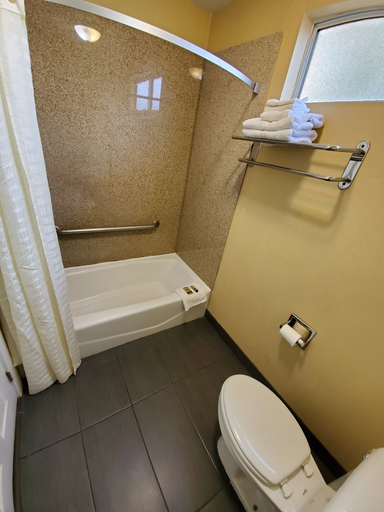 Bathroom 4, Delmonico Inn & Suites, Los Angeles