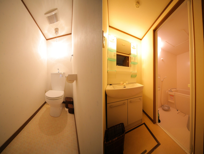 Bathroom, Kyomachiya Nishijin-an, Kyoto