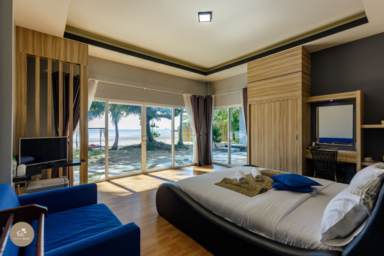Bedroom 2, Pak Nam Resort, Langu