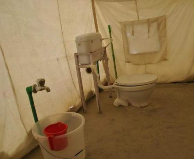 Bathroom 5, Wonderland Tourist Camp, Leh