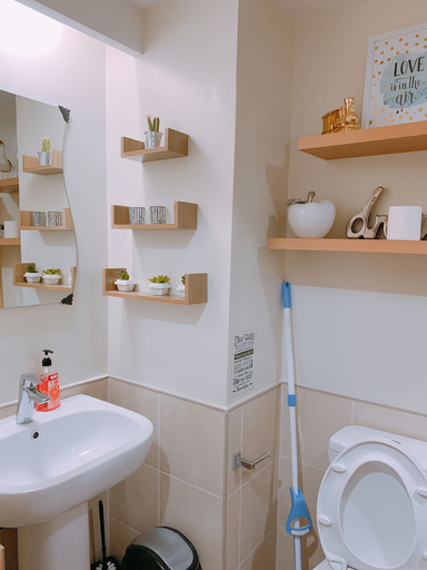 Bathroom 4, The Persimmon Cebu by Sleepingpong, Cebu City