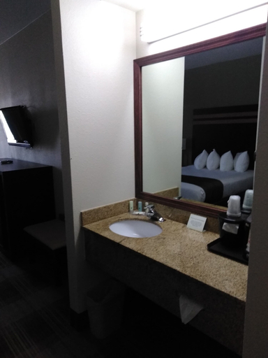 Bathroom 4, Quality Inn & Suites Mount Vernon, Lawrence