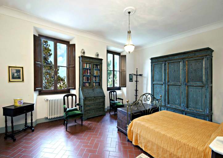 Bedroom 2, Villa I Delfini, Florence