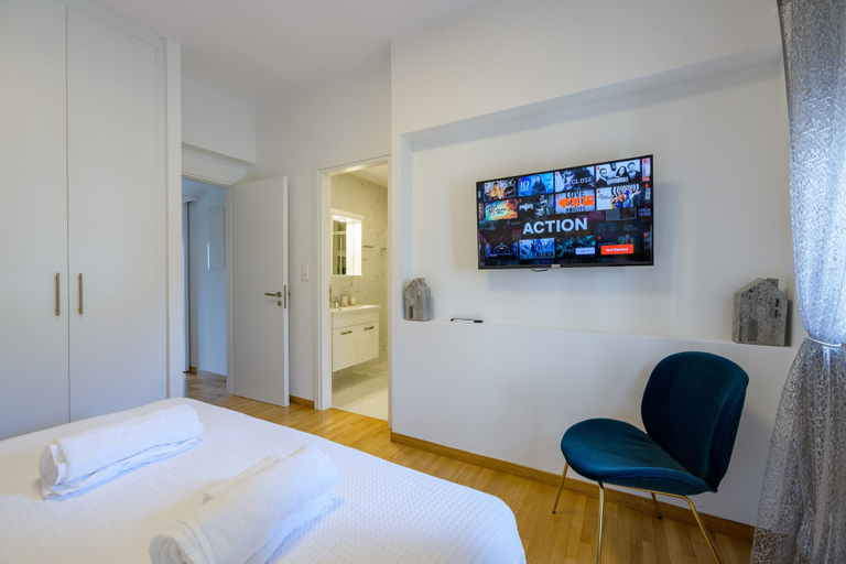 Bedroom 3, Lush Emerald apt in the heart of Athens, Attica