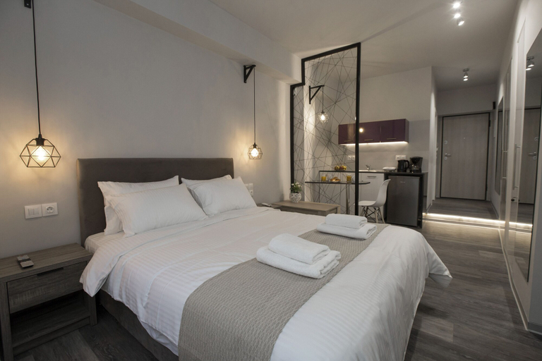 Bedroom 4, Homelike Studios in the Heart of the City by GHH, Attica