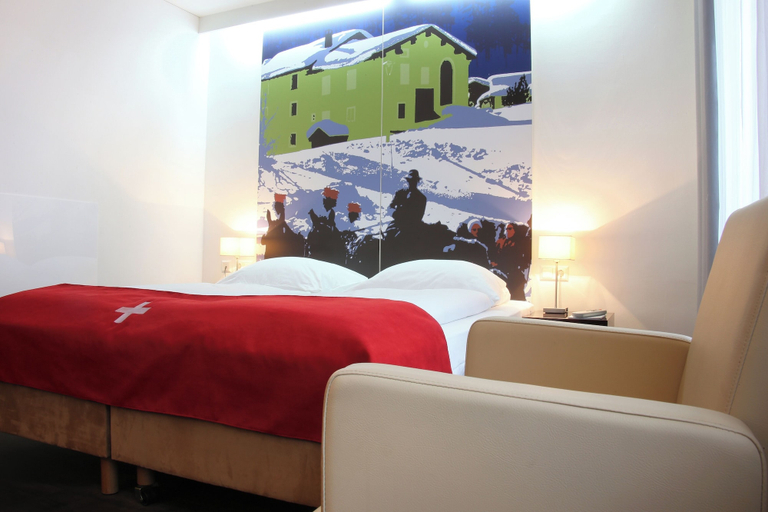 Bedroom 3, Helvetia Rooms – Self Check-In, München