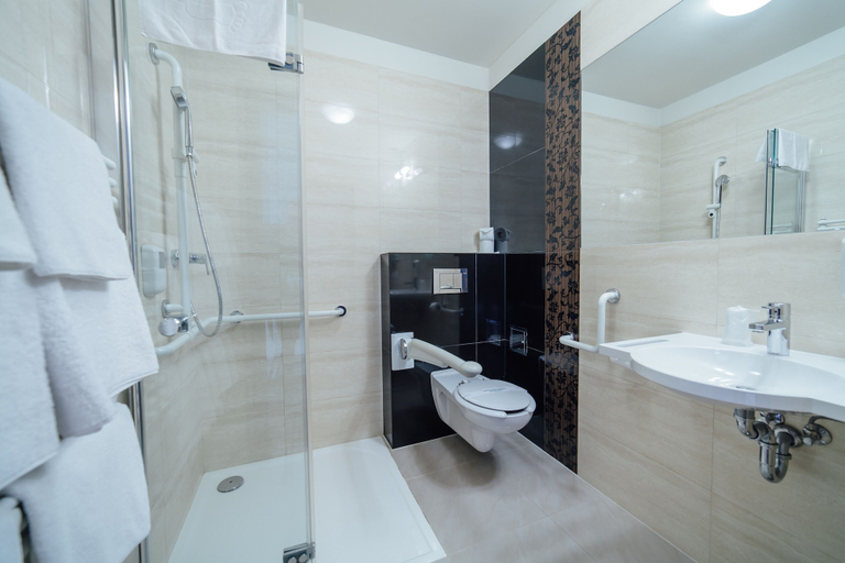 Bathroom 5, Hotel Rezydent, Kraków City