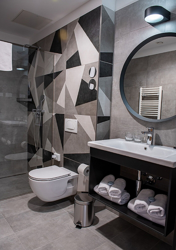 Bathroom 4, Urban Ring Hotel, Ljubljana