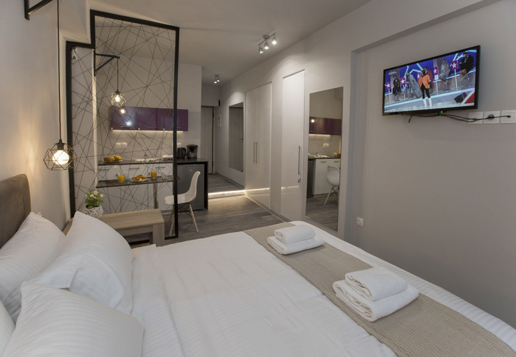 Bedroom 3, Homelike Studios in the Heart of the City by GHH, Attica
