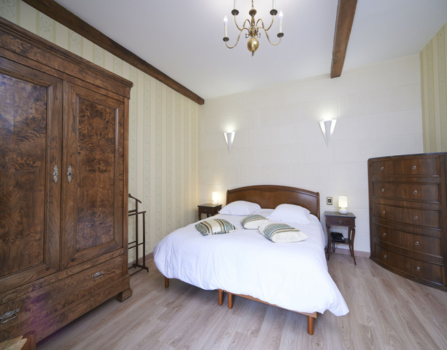 Bedroom 4, Château de La Richerie, Vendée