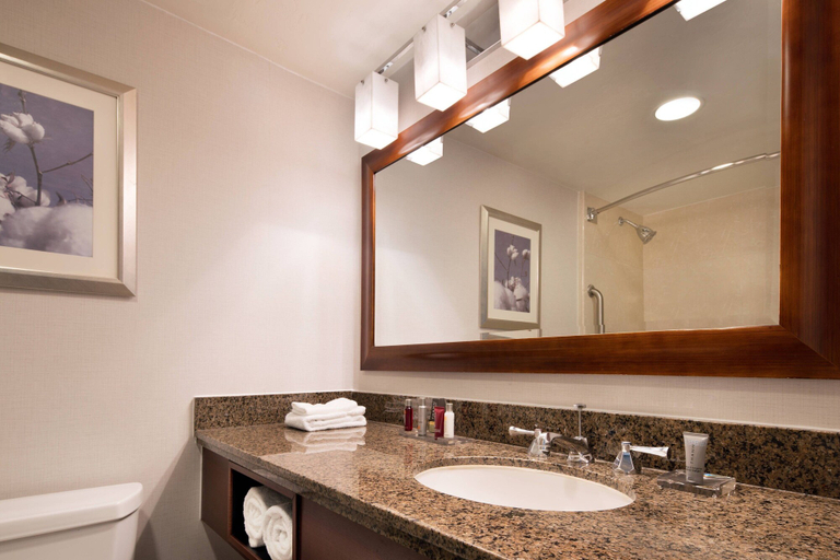 Bathroom 4, Bakersfield Marriott at the Convention Center, Kern