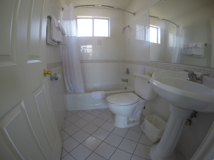 Bathroom 5, City Center Motel, Riverside