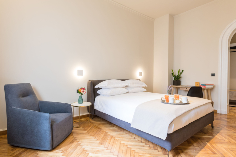 Bedroom 2, Klepsydra Urban Suites, Attica