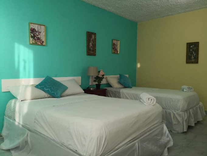 Bedroom, Jerusalem of Cancun Pansion Apts., Benito Juárez