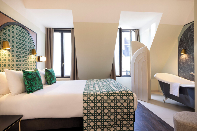 Bedroom 3, Hotel Lejoly, Paris