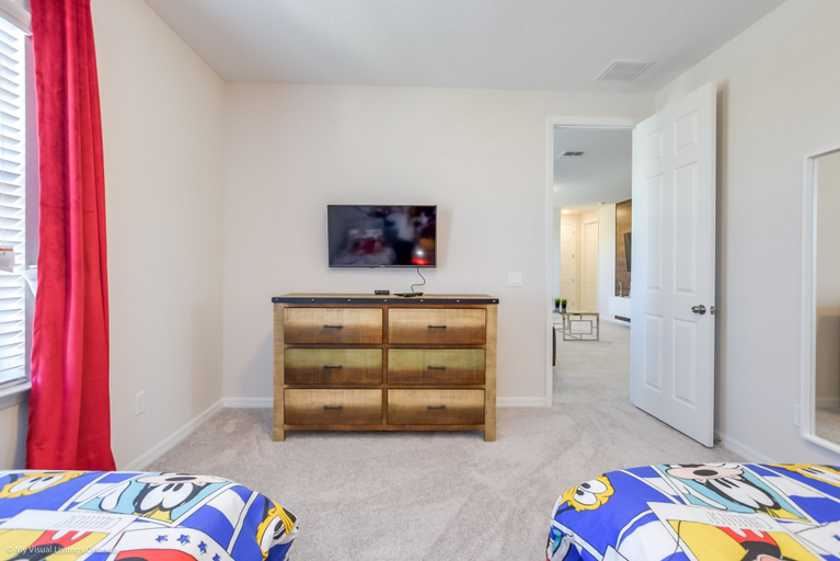 Bedroom 2, 7 BD 5 BH Villa Game, Pool and Spa, Osceola