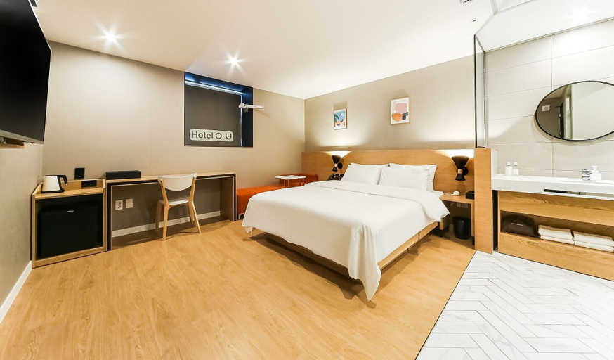Bedroom 3, Hotel OU, Gangseo