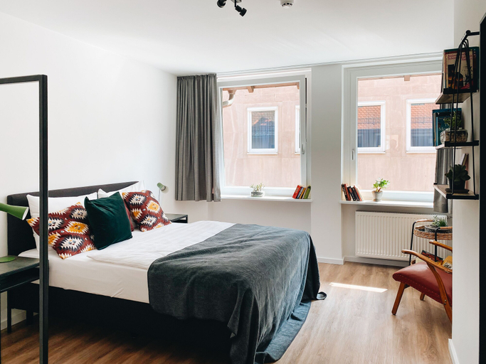 Bedroom 2, Lorenz Apartments, Nürnberg