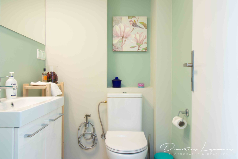 Bathroom 2, Beautiful and Spacious Apartment - Athens DownTown, Attica