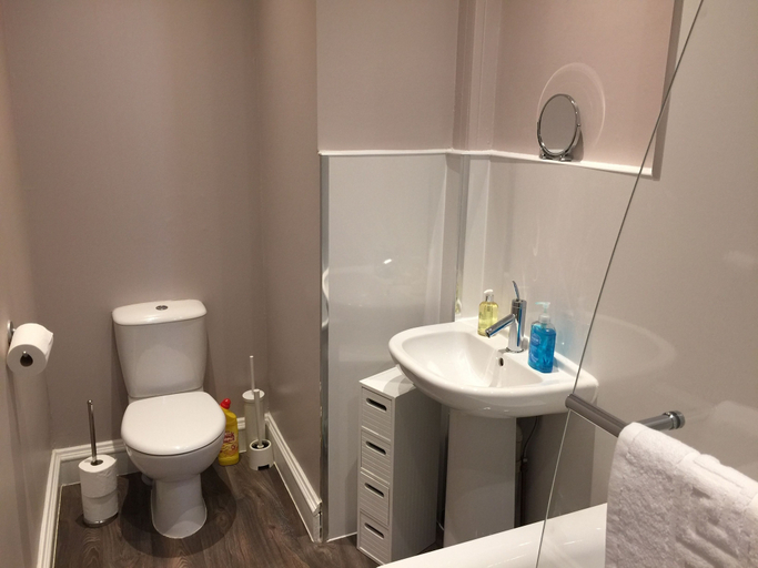 Bathroom, Great Location 2 Bed West End Flat, Glasgow