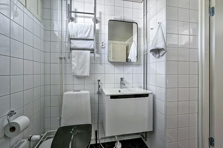 Bathroom 4, Forenom Serviced Apartments Espoo Tapiola, Uusimaa
