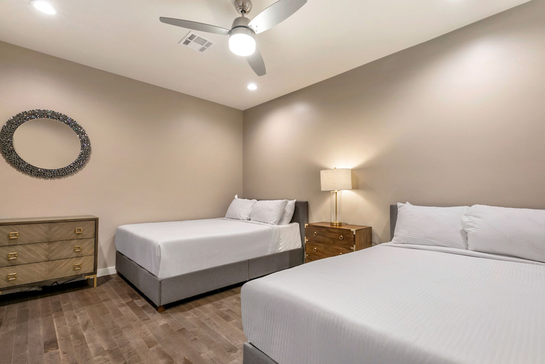 Bedroom 2, 4BR Modern Townhouse in Mid City, Orleans