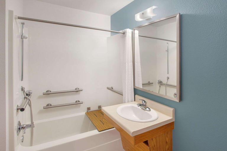Bathroom 4, WoodSpring Suites Harlingen, Cameron