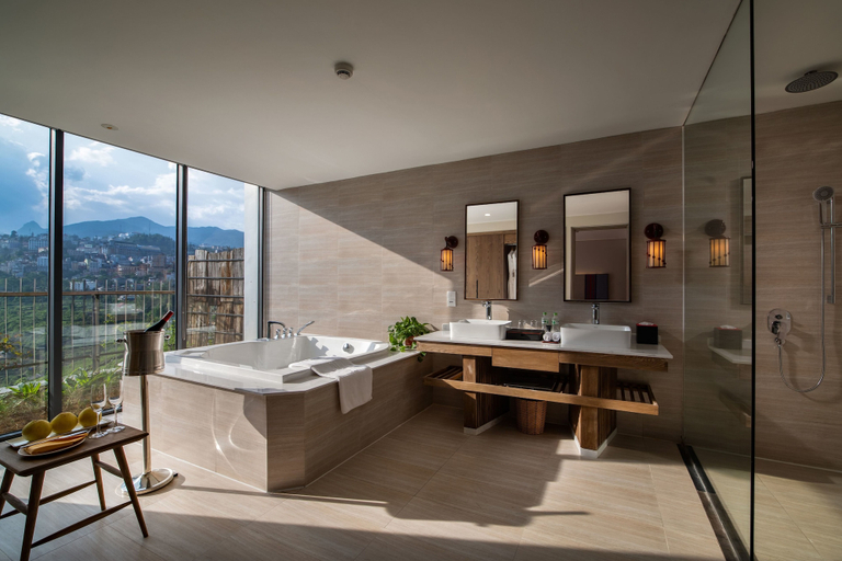 Bathroom 5, Pao's Sapa Leisure Hotel, Sa Pa
