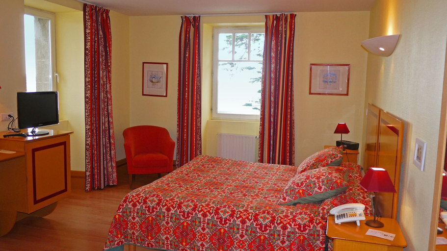 Bedroom 3, Hotel de Pen Bron, Loire-Atlantique
