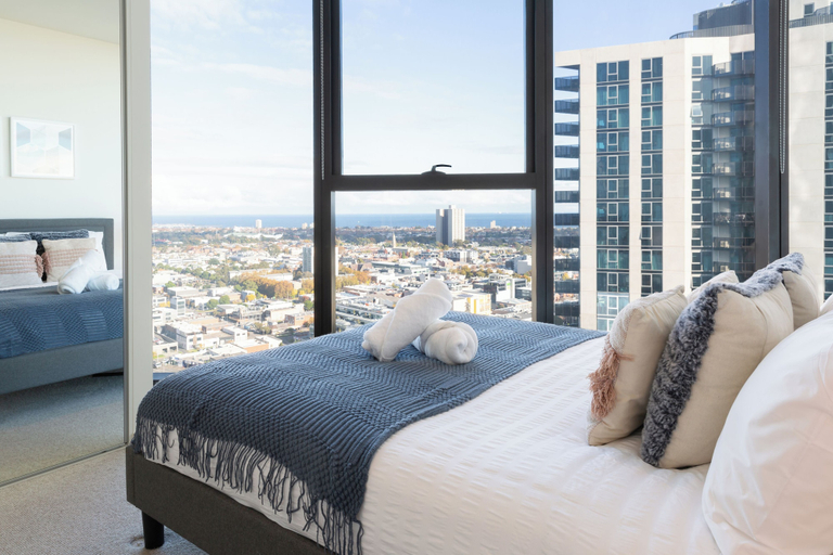 Bedroom 3, Mega Style Apartments Melbourne Square, Melbourne