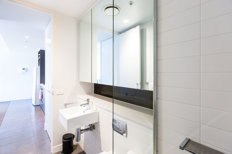 Bathroom 3, ERICA, 2BDR South Yarra Apartment, Melbourne