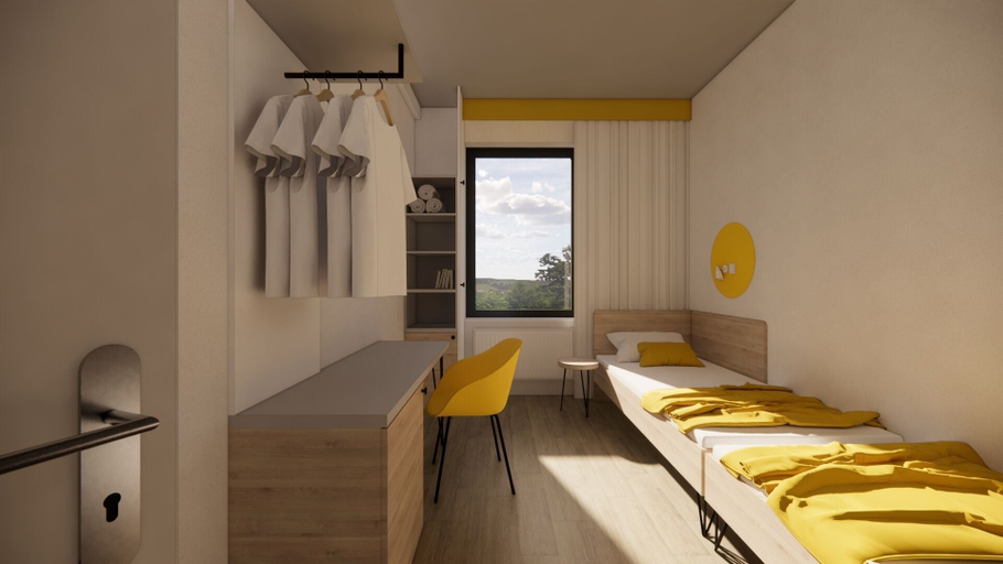 Bedroom 3, Active Stadium, Litoměřice