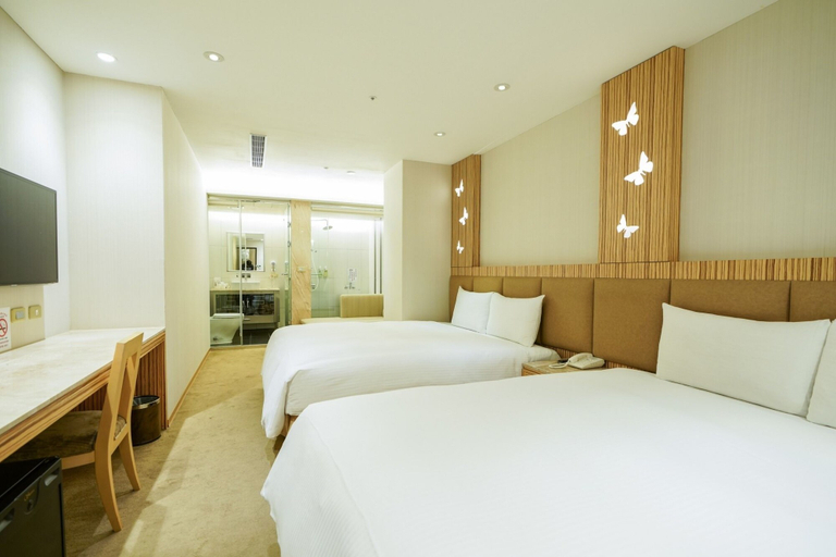 Bedroom 3, Yoai Jing Shang Hotel, Kaohsiung