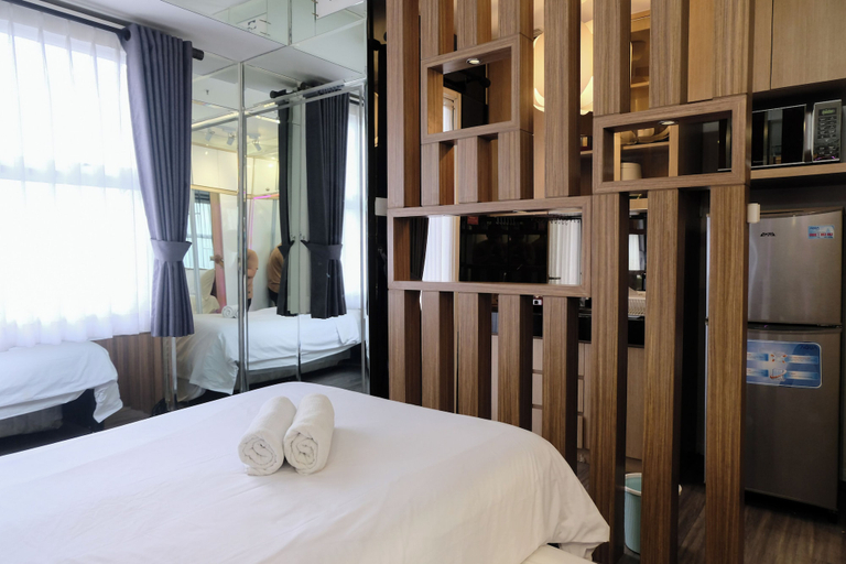 Bedroom 4, Spacious And Unique Studio With City View Apartment At Parahyangan Residence, Bandung