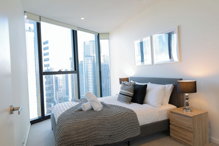 Bedroom 3, Mega Style Apartments Melbourne Square, Melbourne