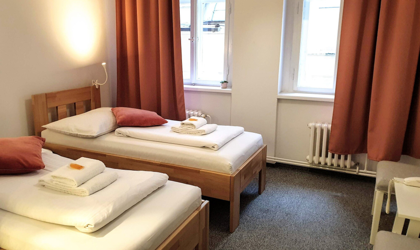 Bedroom 3, Hotel Ostaš, Praha 1