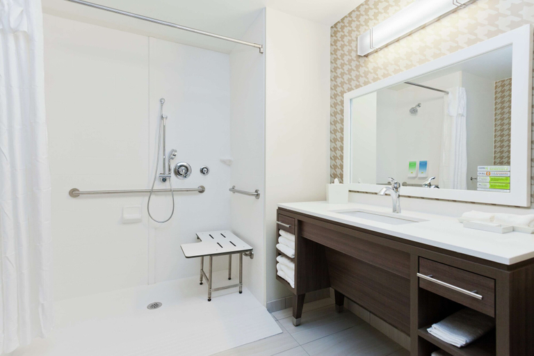 Bathroom 5, Home2 Suites by Hilton Birmingham Colonnade, Jefferson