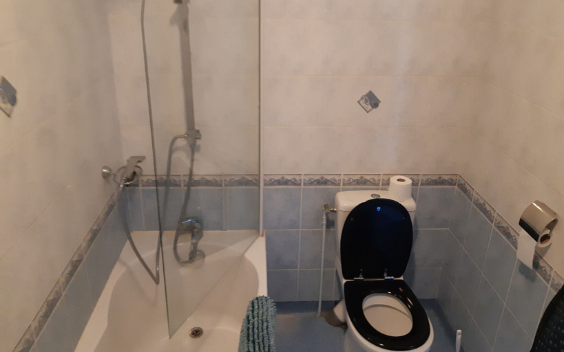 Bathroom, Logis Hotel Les Terrasses, Aisne
