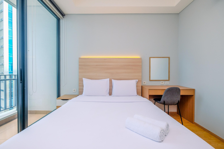 Bedroom 1, Modern and New 1BR across LRT Station Samara Suites Apartment, South Jakarta