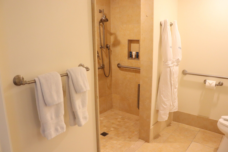 Bathroom 5, Edgewater Hotel, Dane