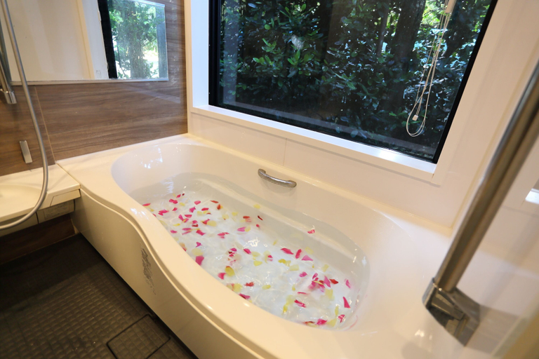 Bathroom, Tabinoteitaku Okinawa Bise Homann Concept, Motobu