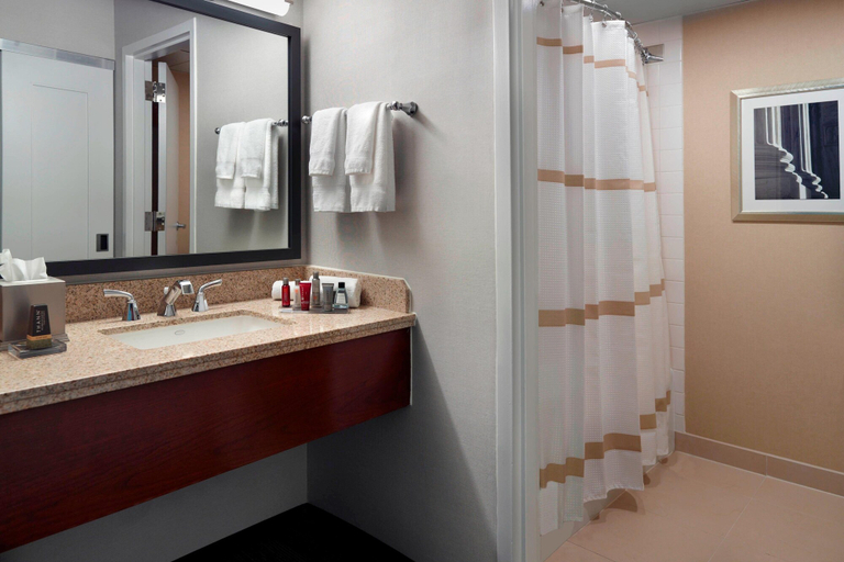 Bathroom 5, Washington Dulles Airport Marriott, Loudoun